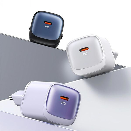 USAMS ŁADOWARKA USB-C 20W DO APPLE IPHONE X 11 12 13 14 15 PD FAST CHARGING