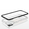 Clear 3in1 etui do Samsung Galaxy A03s (166) żelowy pokrowiec z ramką czarny