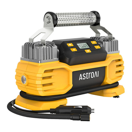 ASTROAI KOMPREZOR DUAL AIRUN T2 12V DO Opon 160 PSI ZASILANIE SZYBKA POMPKA