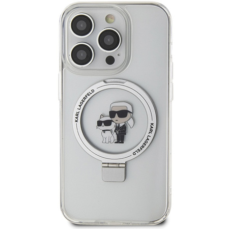 KARL LAGERFELD ETUI DO IPHONE 14 PRO 6.1 HARDCASE RING STAND DO MAGSAFE