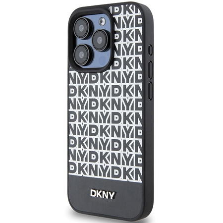 DKNY ETUI HARDCASE POKROWIEC CASE DO IPHONE 15 PRO 6 1 DO MAGSAFE CZARNY