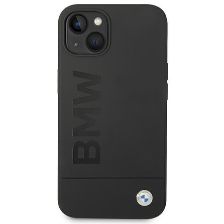 Etui BMW BMHMP14MSLBLBK iPhone 14 Plus 6,7" czarny/black hardcase Silicone Signature Logo Magsafe