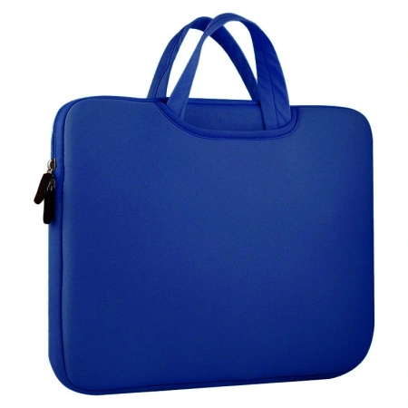 Uniwersalne etui torba na laptopa 15,6'' tablet organizer na komputer granatowy