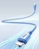 INNOSTYLE JAZZY KABEL USB-C LIGHTNING MFI SZYBKIEGO ŁADOWANIA DO IPHONE KEVLAR 1M NIEBIESKI