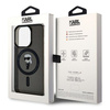 KARL LAGERFELD POKROWIEC HARDCASE DO IPHONE 15 PRO DO MAGSAFE IML IKONIK