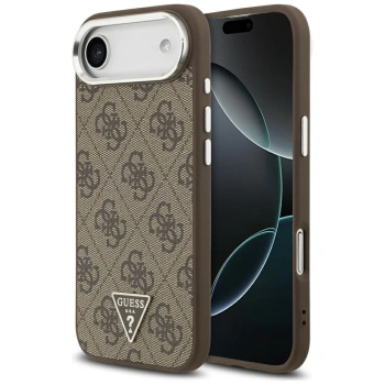 GUESS ETUI TRIANGLE LOGO MAGSAFE DO IPHONE AIR ELEGANCKIE Z OCHRONĄ
