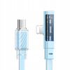 Mcdodo Szybki Kabel Kątowy USB-C Lightning 36W 1,8M Niebieski