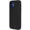 Etui Audi Synthetic Leather na iPhone 12 / iPhone 12 Pro - czarne AU-TPUPCIP12P-TT/D1-BK