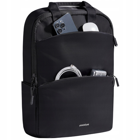 INNOSTYLE PLECAK NA LAPTOPA 15,6 DO SAMOLOTU WODOODPORNY COLORLITE 14L CZARNY
