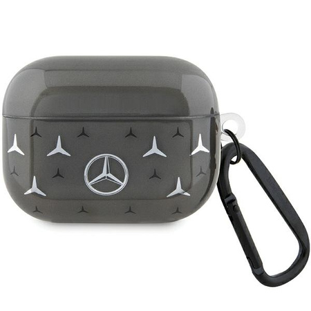 MERCEDES ETUI CASE DO AIRPODS PRO POKROWIEC Z WZOREM GWIAZD OCHRONA PREMIUM