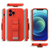 Rope Case silikonowe etui ze smyczą torebka smycz pasek do Xiaomi Redmi Note 11 Pro różowy
