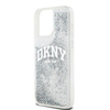 DKNY ETUI HARDCASE DO IPHONE 15 PRO 6.1 Z LOGO METALOWYM I LIQUID GLITTER