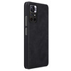 Nillkin Qin Case etui do Xiaomi Redmi Note 11T 5G / Note 11S 5G / Note 11 5G (China) / Poco M4 Pro 5G osłona na aparat kabura pokrowiec obudowa z klapką czarny