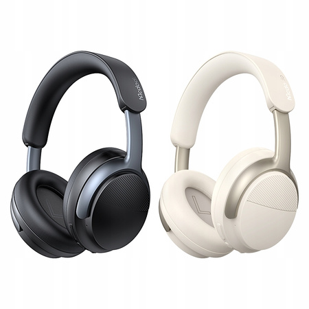 MCDODO SŁUCHAWKI BEZPRZEWODOWE NAUSZNE BLUETOOTH Z MIKROFONEM ANC CZARNE