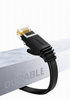 Ugreen kabel przewód internetowy sieciowy Ethernet patchcord RJ45 Cat 6 UTP 1000Mbps 1m czarny (20159)