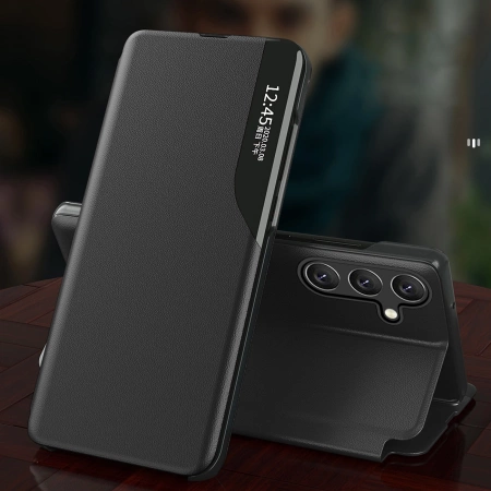 HURTEL ETUI ECO LEATHER VIEW CASE DO XIAOMI REDMI NOTE 12 PRO+ Z PODSTAWKĄ