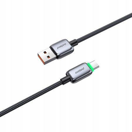PALPRO KABEL USB-A USB-C SZYBKIE ŁADOWANIE DO TELEFONU USB TYP C 3A 1M