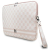DKNY Sleeve DKCS14PVSHLP 14 różowy/pink Checkered Pattern Printed Stripes