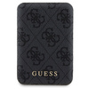 Zestaw Guess GUBPM5P15S4GEMGK iPhone15 6.1 hardcase + Powerbank 5000mAh MagSafe czarny/black 4G Metal Logo