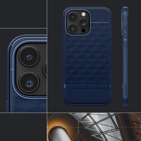 CASEOLOGY PARALLAX MAG MAGSAFE IPHONE 15 PRO MAX MIDNIGHT BLUE