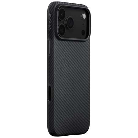 Etui PITAKA Aramid UltraGuard MagSafe do iPhone 17 Pro czarno szary