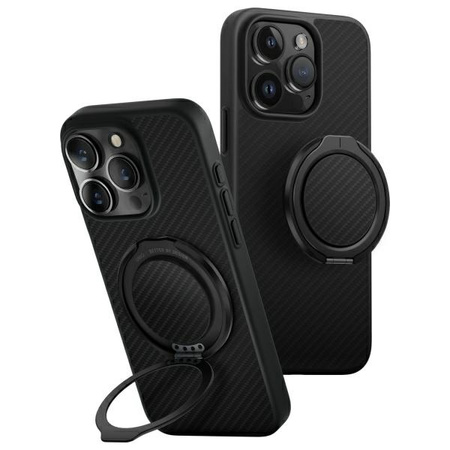 UNIQ etui Keva Air iPhone 16 Pro Max     6.9 Magclick Charging czarny/carbon black