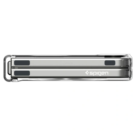 Etui Spigen Ultra Hybrid Pro Mag MagSafe na Samsung Galaxy Z Flip 7 - przezroczysto-białe