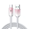 JOYROOM KABEL USB-A USB-C DO TELEFONÓW 3A 1.2M ZAKOŃCZENIE WYSOKIEJ