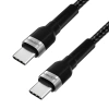 WOZINSKY KABEL USB-C USB-C DO MACBOOK PRO AIR IPAD SZYBKIE ŁADOWANIE 65W 1M
