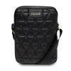 Guess Torba GUTB10QLBK 10 czarna/blackQuilted Tablet Bag