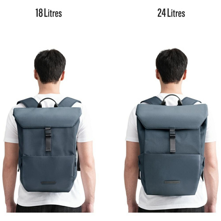 Plecak UNIQ Arden RPET 24L niebieski