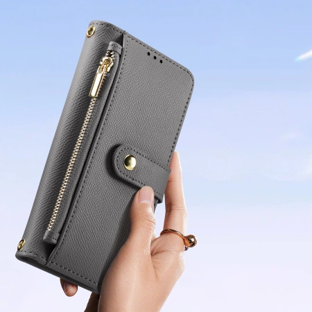 DUX DUCIS ETUI DO IPHONE 16 LAVA CASE SKÓRZANE Z MAGNETYCZNYM ZAMKNIĘCIEM