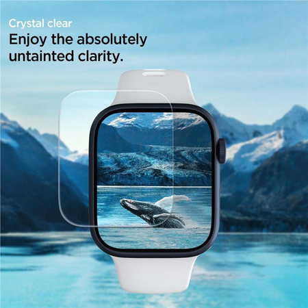 FOLIA OCHRONNA SPIGEN NEO FLEX 3-PACK APPLE WATCH 4 / 5 / 6 / 7 / 8 / SE (44 / 45 MM)