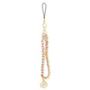 Guess zawieszka GUSTSAS4P Phone Strap różowy/pink Chain Metal 4G Charm