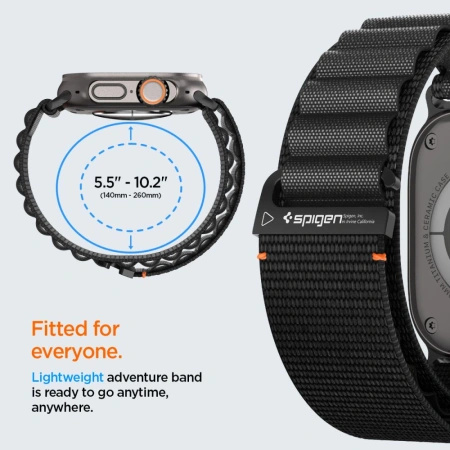 SPIGEN PASEK WBF1 DO APPLE WATCH 44 45 46 49 MM WYSOKA JAKOŚĆ I WYGODA