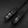 Ugreen przedłużacz kabel audio przewód mikrofonowy do mikrofonu XLR (żeński) - XLR (męski) 3 m (AV130)