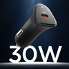 SPIGEN ŁADOWARKA CAR CHARGER ESSENTIAL EV301 30W DO TELEFONÓW SZYBKA OPIEKA