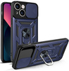 Hybrid Armor Camshield etui iPhone 13 pancerny pokrowiec z osłoną na aparat niebieskie