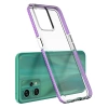Spring Case etui Realme 9 Pro silikonowy pokrowiec z ramką jasnoróżowe