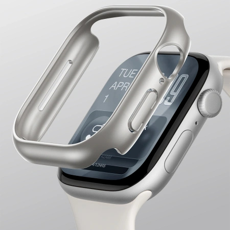 Etui ochronne AMAZINGTHING Minimal na Apple Watch Series 11 46mm - srebrne
