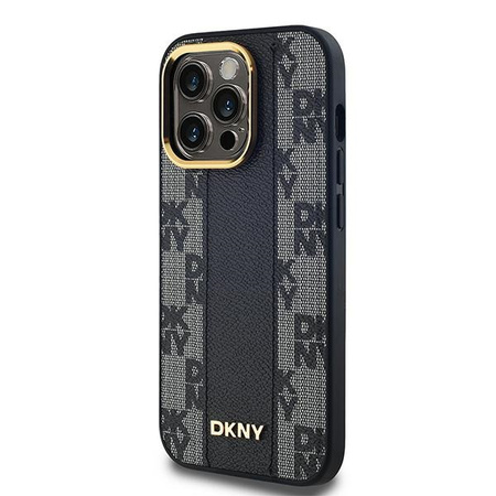 DKNY ETUI HARDCASE DO IPHONE 13 PRO MAX 6.7 DO MAGSAFE LEATHER MONO PATTERN