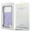 Etui Guess IML Shell Script Metal MagSafe do iPhone 17 Pro Max fioletowy