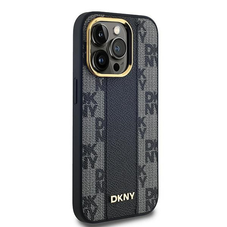 DKNY ETUI HARDCASE DO IPHONE 13 PRO MAX 6.7 DO MAGSAFE LEATHER MONO PATTERN
