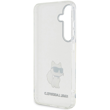 KARL LAGERFELD CASE DO SAMSUNG GALAXY S24 S921 TRANSPARENT CHOUPETTE IML