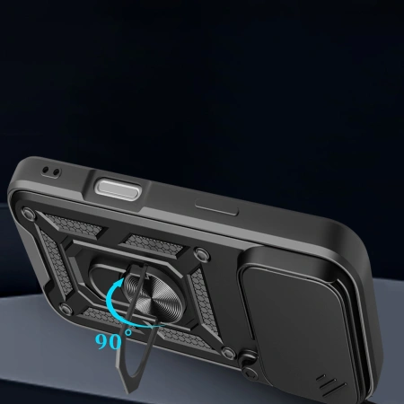 HURTEL ETUI HYBRID ARMOR CAMSHIELD DO IPHONE 17 PRO PANCERNE Z OSŁONĄ