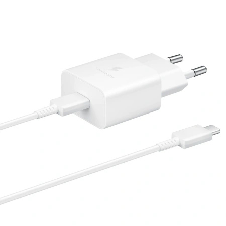 SAMSUNG ŁADOWARKA 15W Z KABLEM USB-C/USB-C DO TELEFONÓW GALAXY, FAST CHARGE