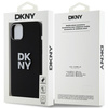 DKNY CASE HARDCASE LIQUID SILICONE DO IPHONE 15 14 13 Z METALOWYM LOGO
