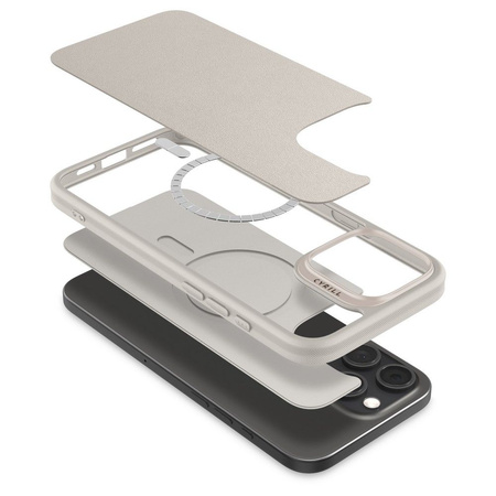 SPIGEN ETUI MAGNETYCZNE DO IPHONE 16 PRO CYRILL KAJUK OCHRONA WIELKIEJ MOCY