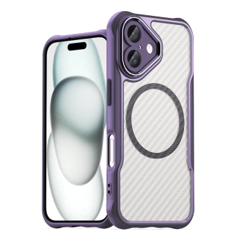 HURTEL ETUI DO IPHONE 16 SILIKONOWE LEADING SERIES Z DO MAGSAFE WYSOKA