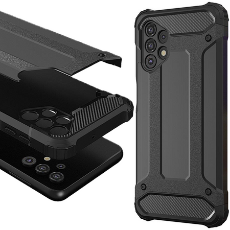 Hybrid Armor pancerne hybrydowe etui pokrowiec Samsung Galaxy A53 5G czarny